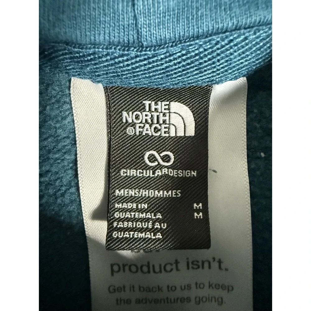 The North Face Hoodie Mens Medium Blue Box NSE Pullover